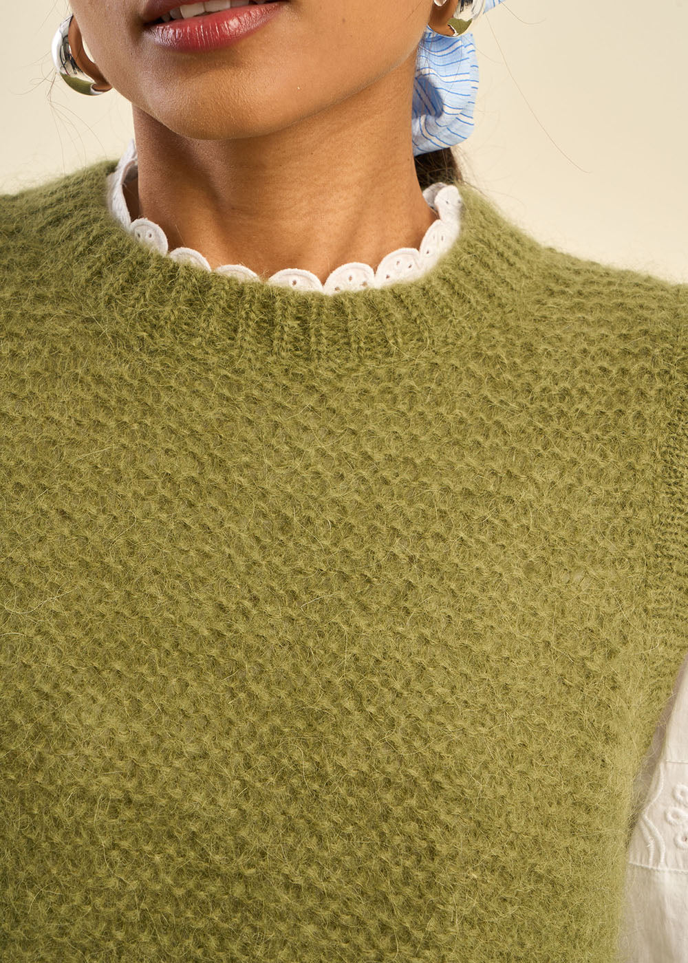 Pull à col rond sans manches - Sud Express - 2 - Sud Express