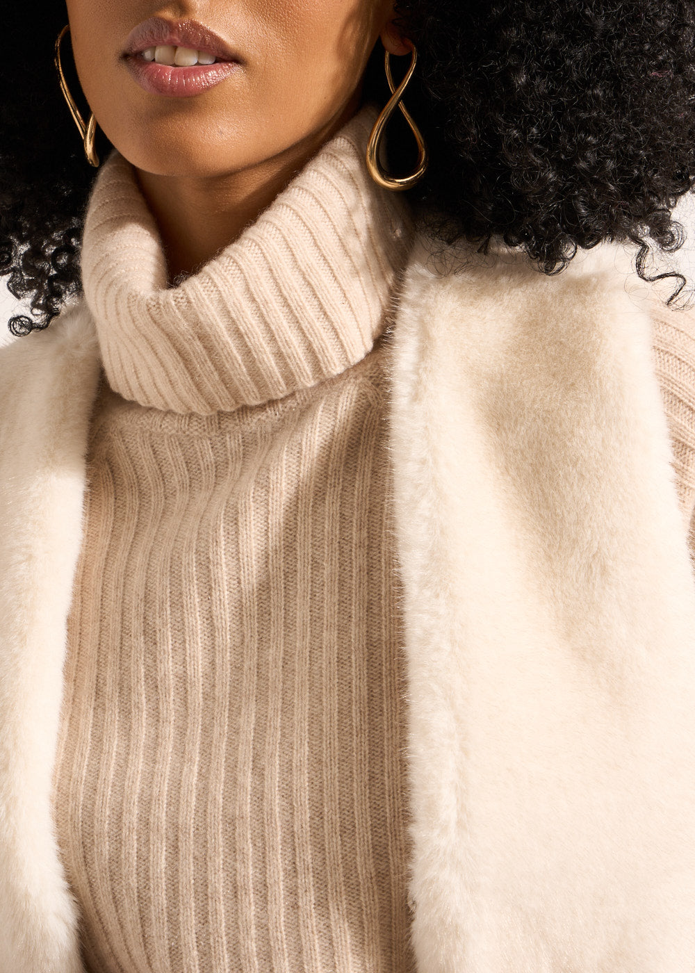 GUARANI Gilet sans manches en fausse fourrure - 2 - Sud Express - Sud Express