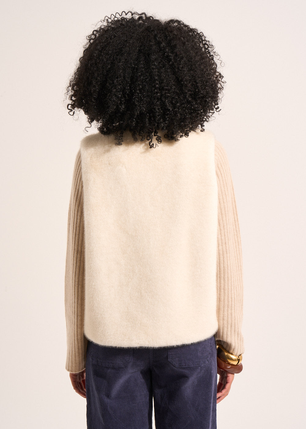 GUARANI Gilet sans manches en fausse fourrure - 3 - Sud Express - Sud Express