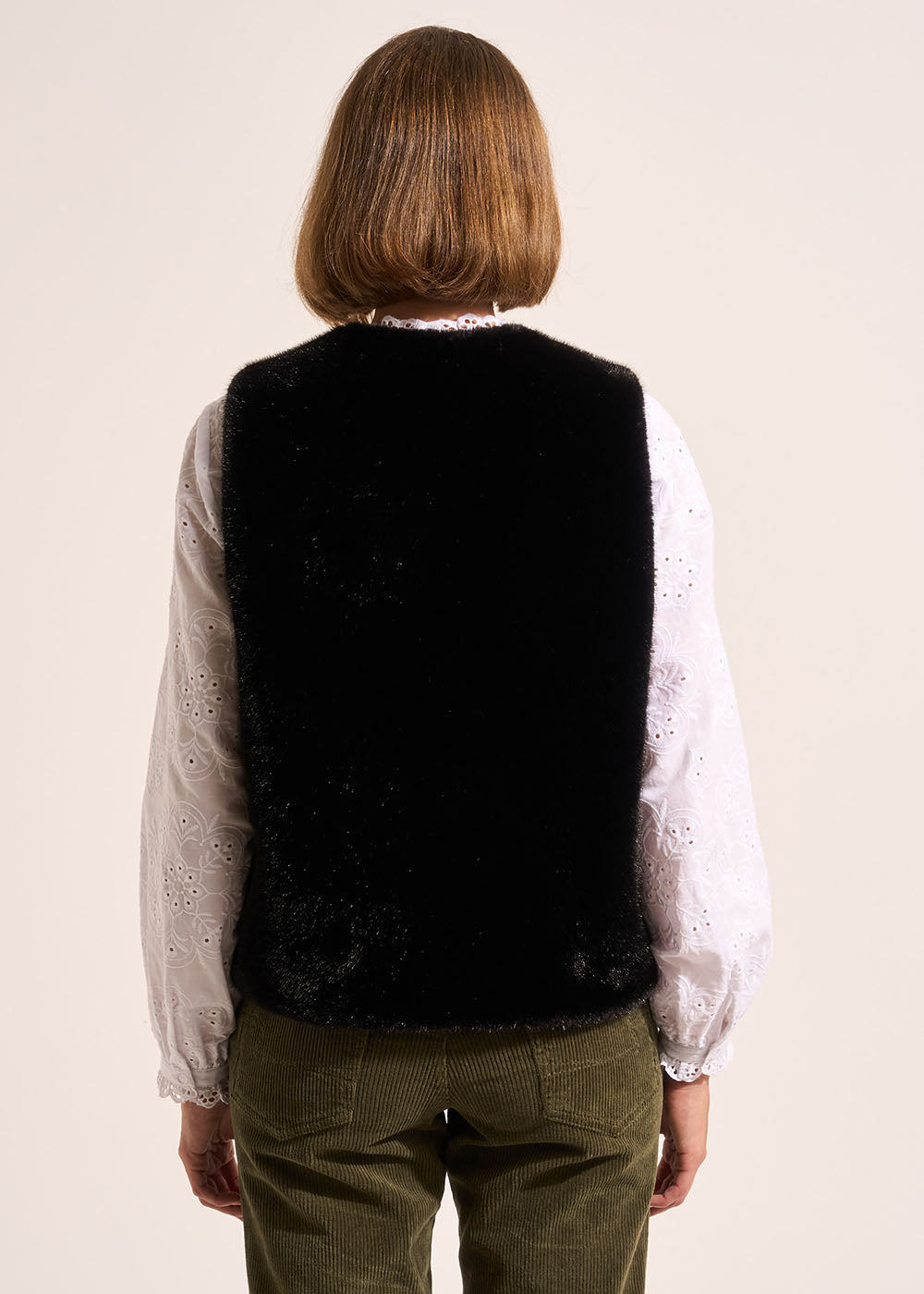 GUARANI Gilet sans manches en fausse fourrure - 3 - Sud Express - Sud Express