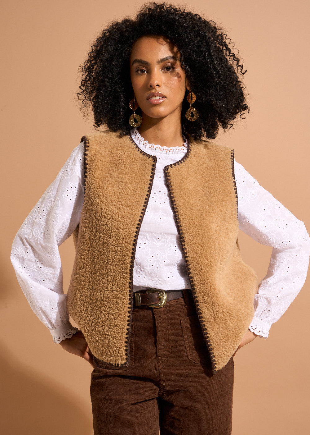 GIRA Gilet en fausse fourrure - 4 - Sud Express - Sud Express