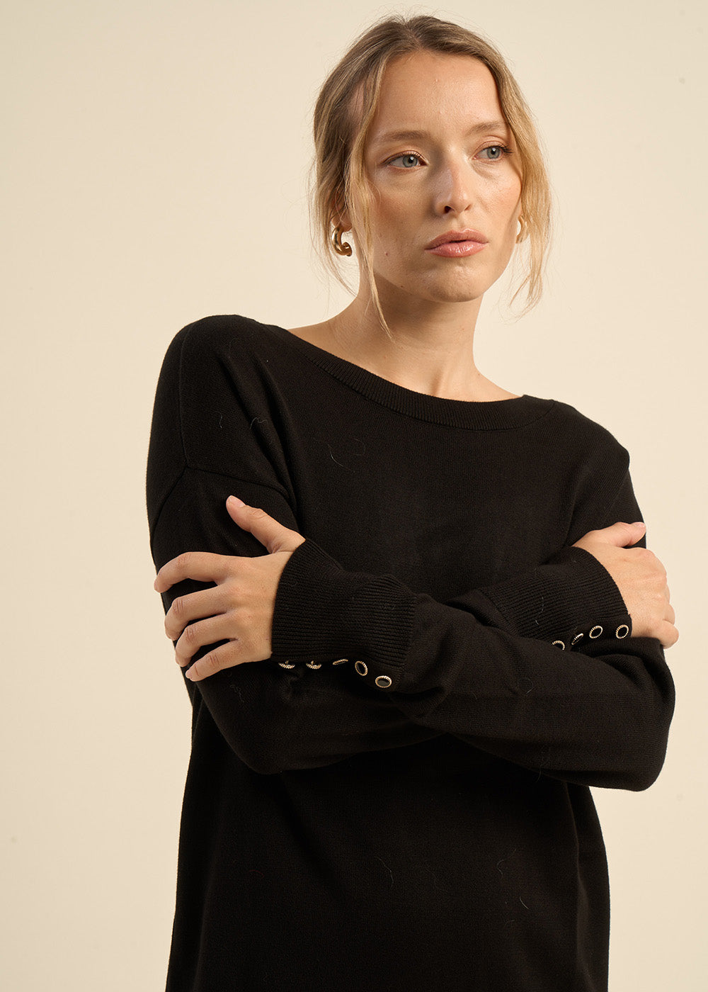 RAMON Pull à poignets boutonnés - 2 - Sud Express - Sud Express