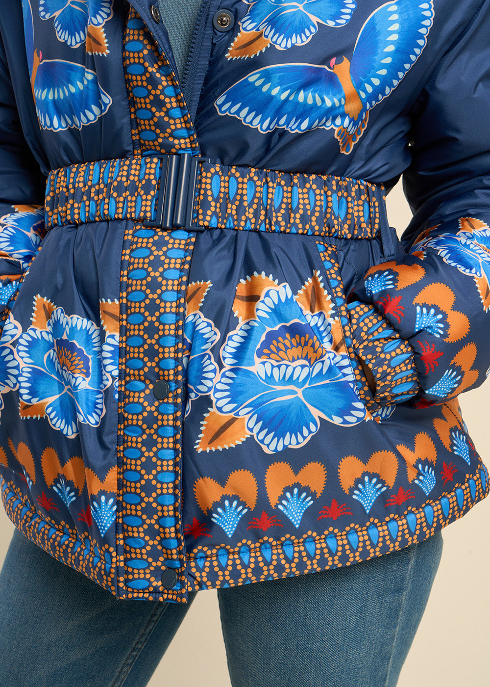 DALEA Doudoune à capuche imprimée - 2 - Sud Express - Sud Express