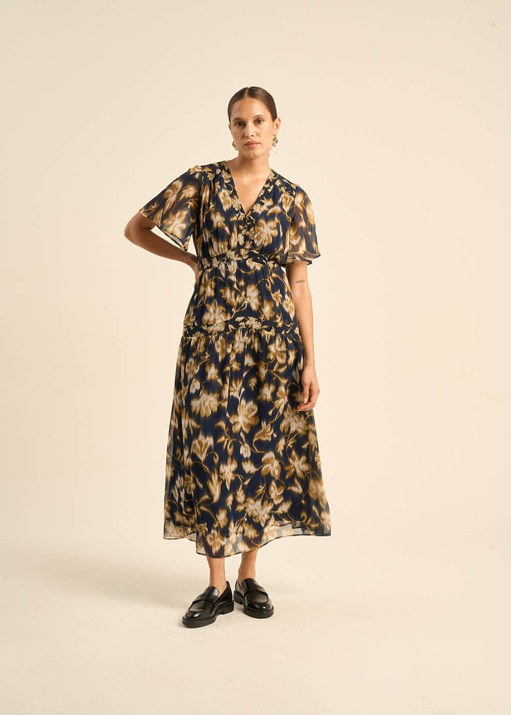 ROSILIE Robe longue imprimée - 1 - Sud Express - Sud Express