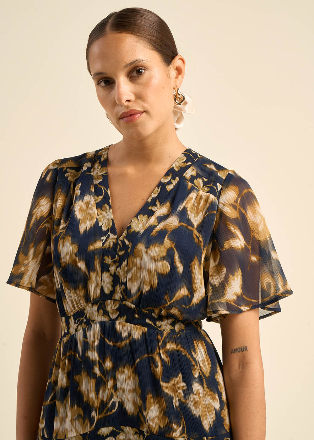 Robe longue imprimée - Sud Express - 5 - Sud Express