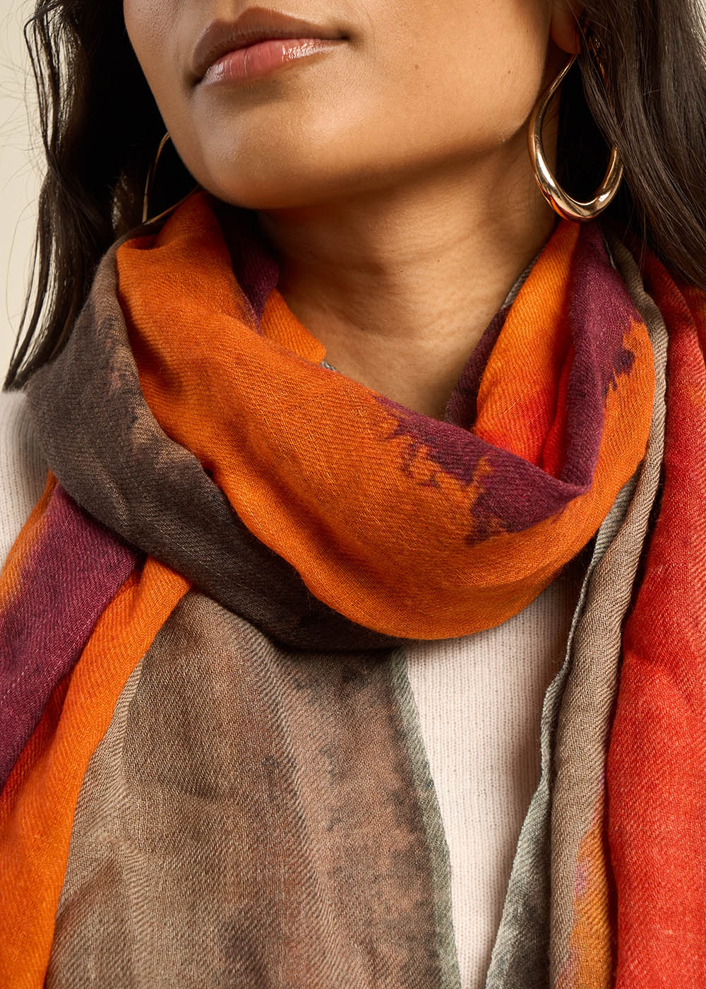 EDITHE Foulard en laine - 2 - Sud Express - Sud Express