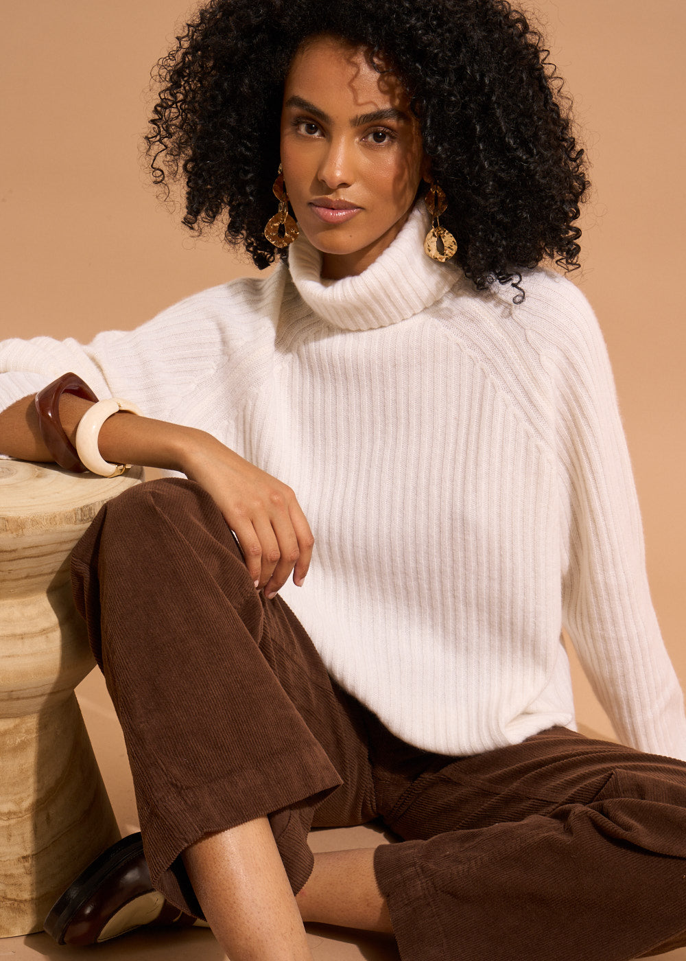 MADINAX Pull col roulé en cachemire - 4 - Sud Express - Sud Express