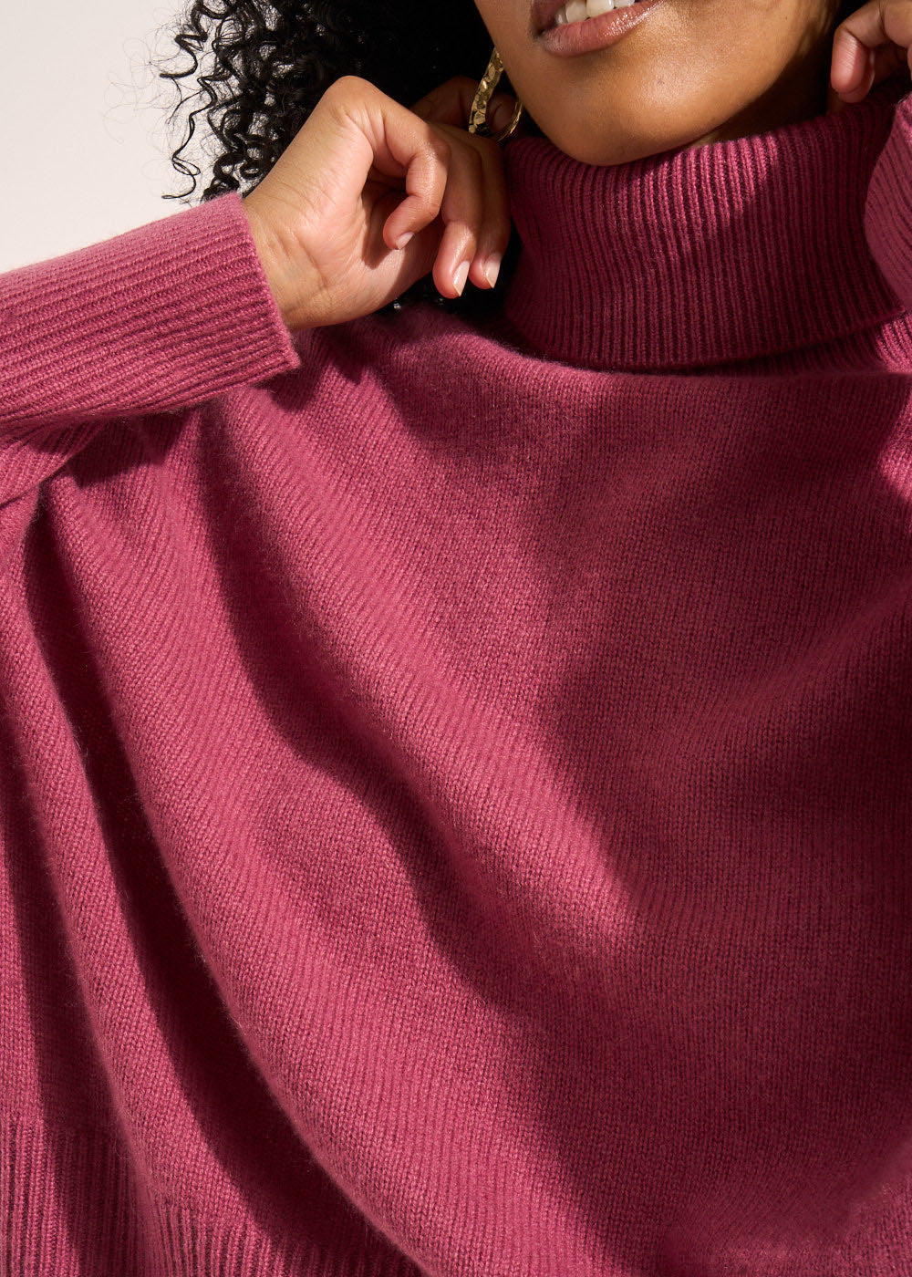 MONPRANO Pull col roulé en cachemire - 2 - Sud Express - Sud Express