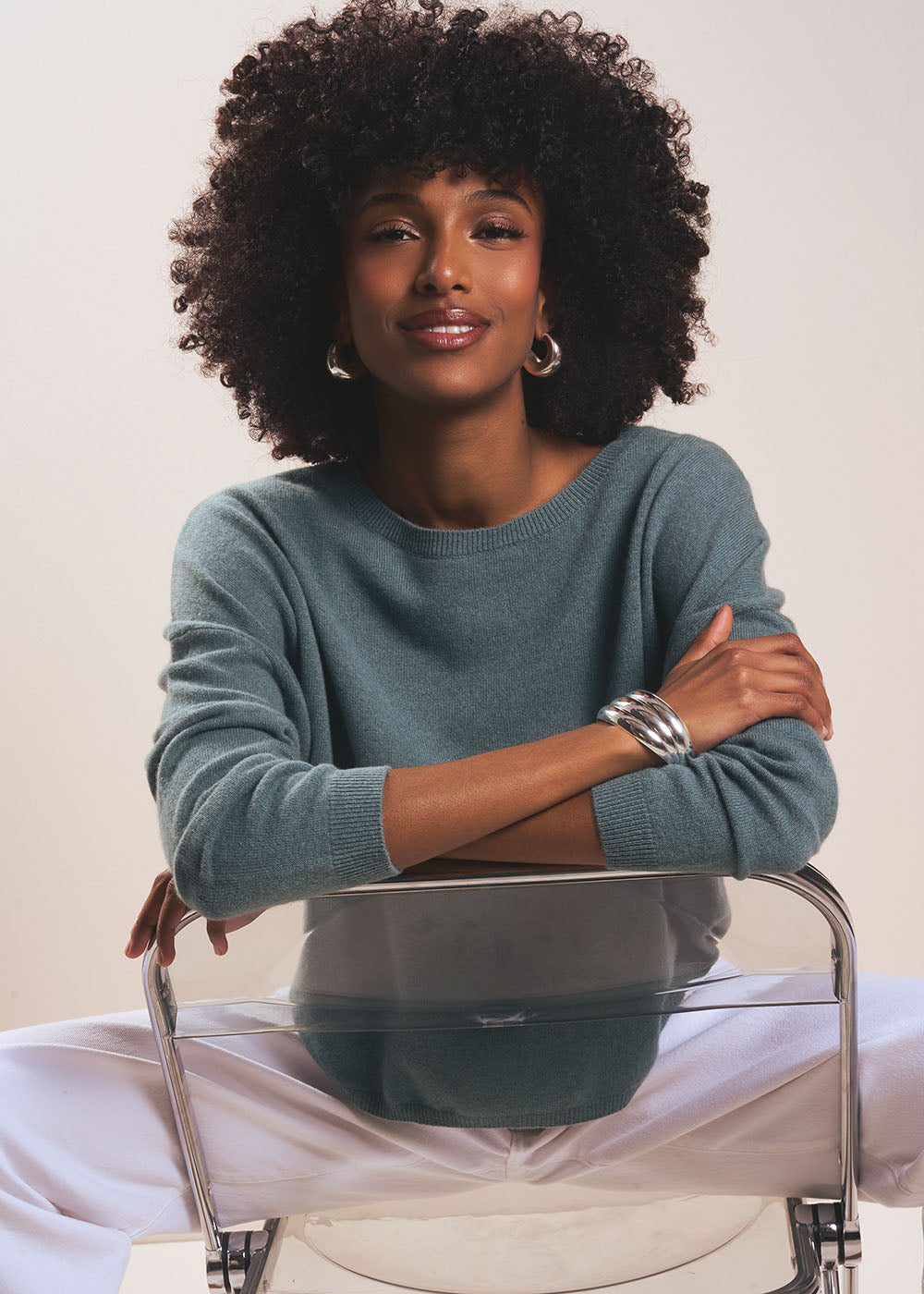 MONA Pull col bateau 100% cachemire - 1 - Sud Express - Sud Express