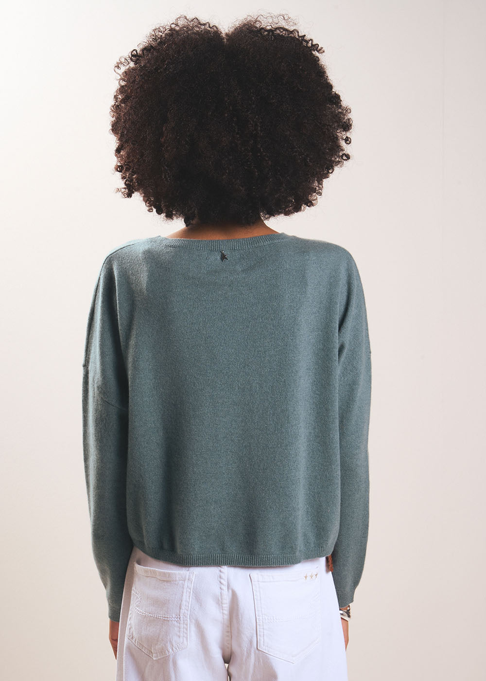MONA Pull col bateau 100% cachemire - 3 - Sud Express - Sud Express