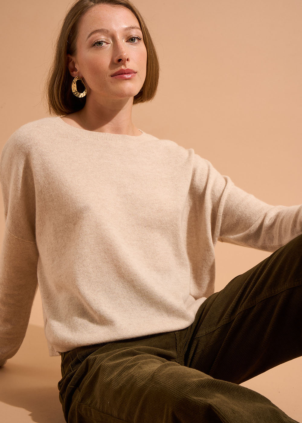 Pull col bateau 100% cachemire - Sud Express - 5 - Sud Express