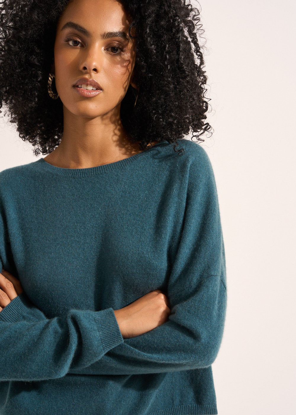 MONA Pull col bateau 100% cachemire - 2 - Sud Express - Sud Express