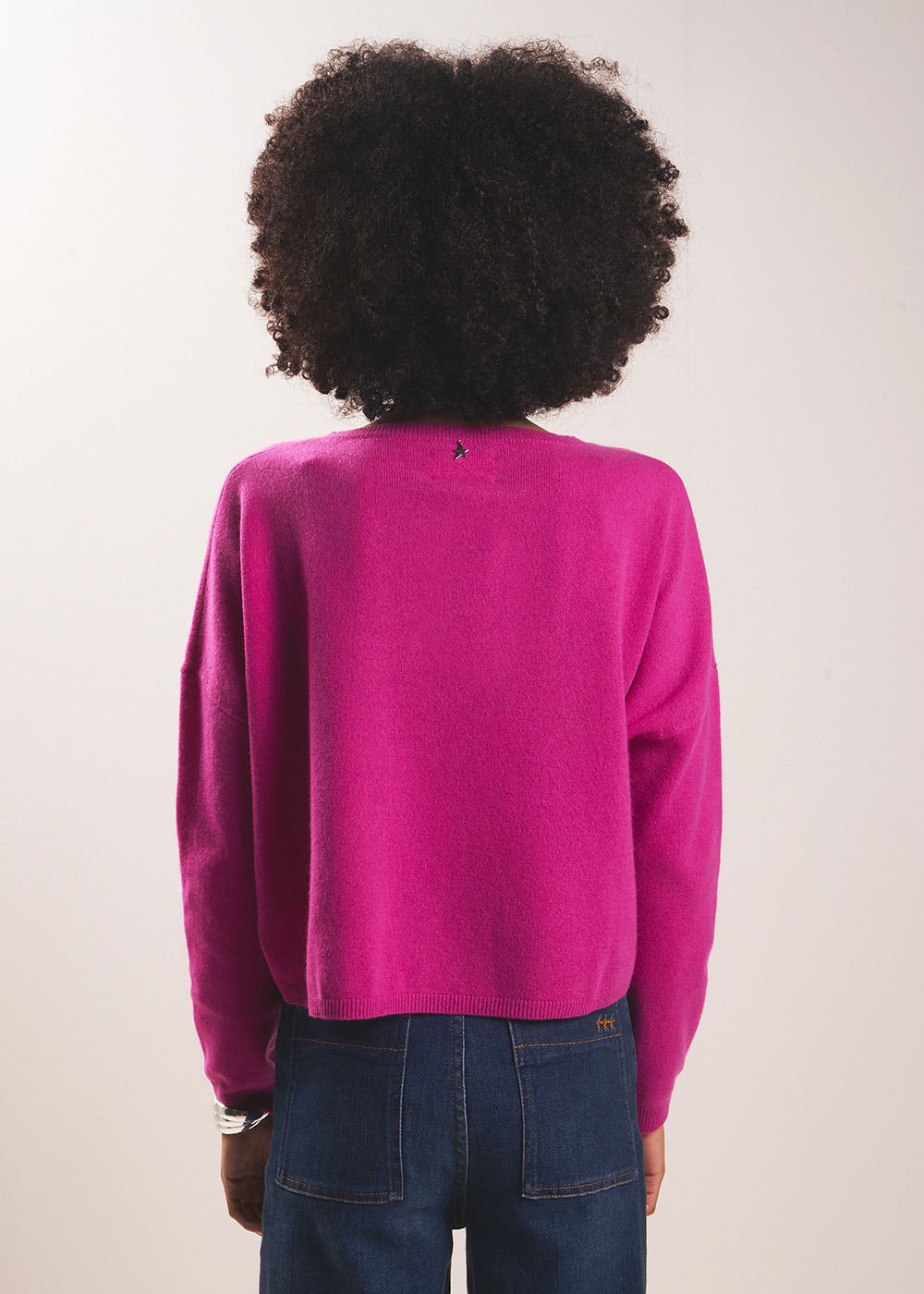 MONA Pull col bateau 100% cachemire - 3 - Sud Express - Sud Express