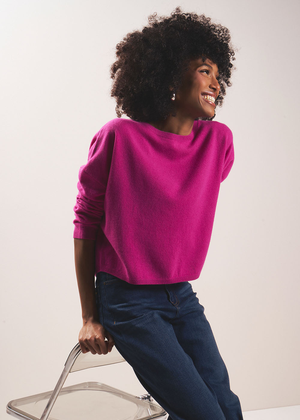 Pull col bateau 100% cachemire - Sud Express - 5 - Sud Express