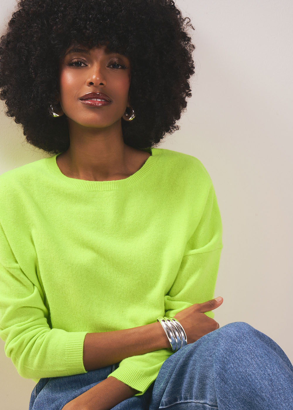 MONA Pull col bateau 100% cachemire - 1 - Sud Express - Sud Express