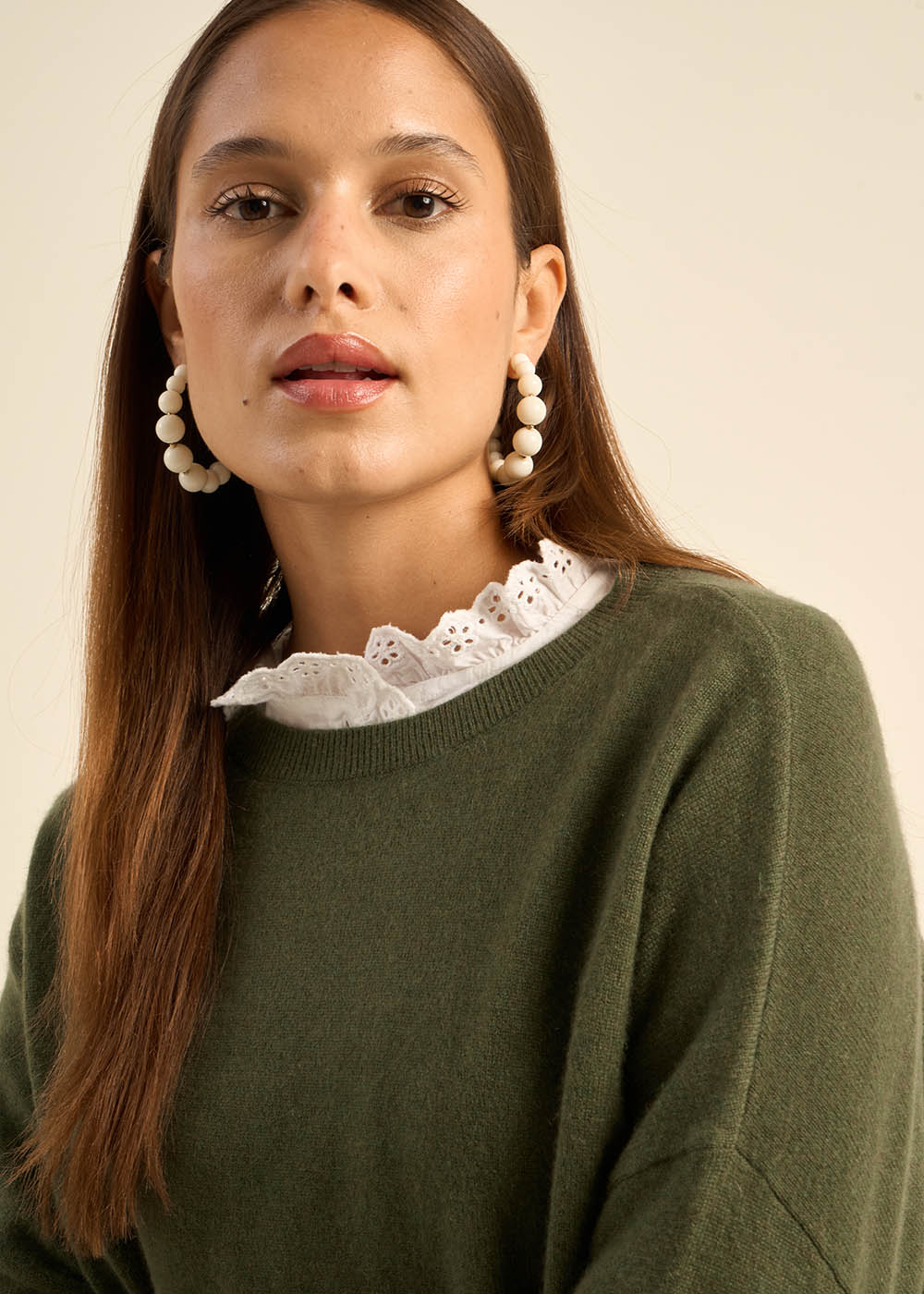 MONA Pull col bateau 100% cachemire - 4 - Sud Express - Sud Express