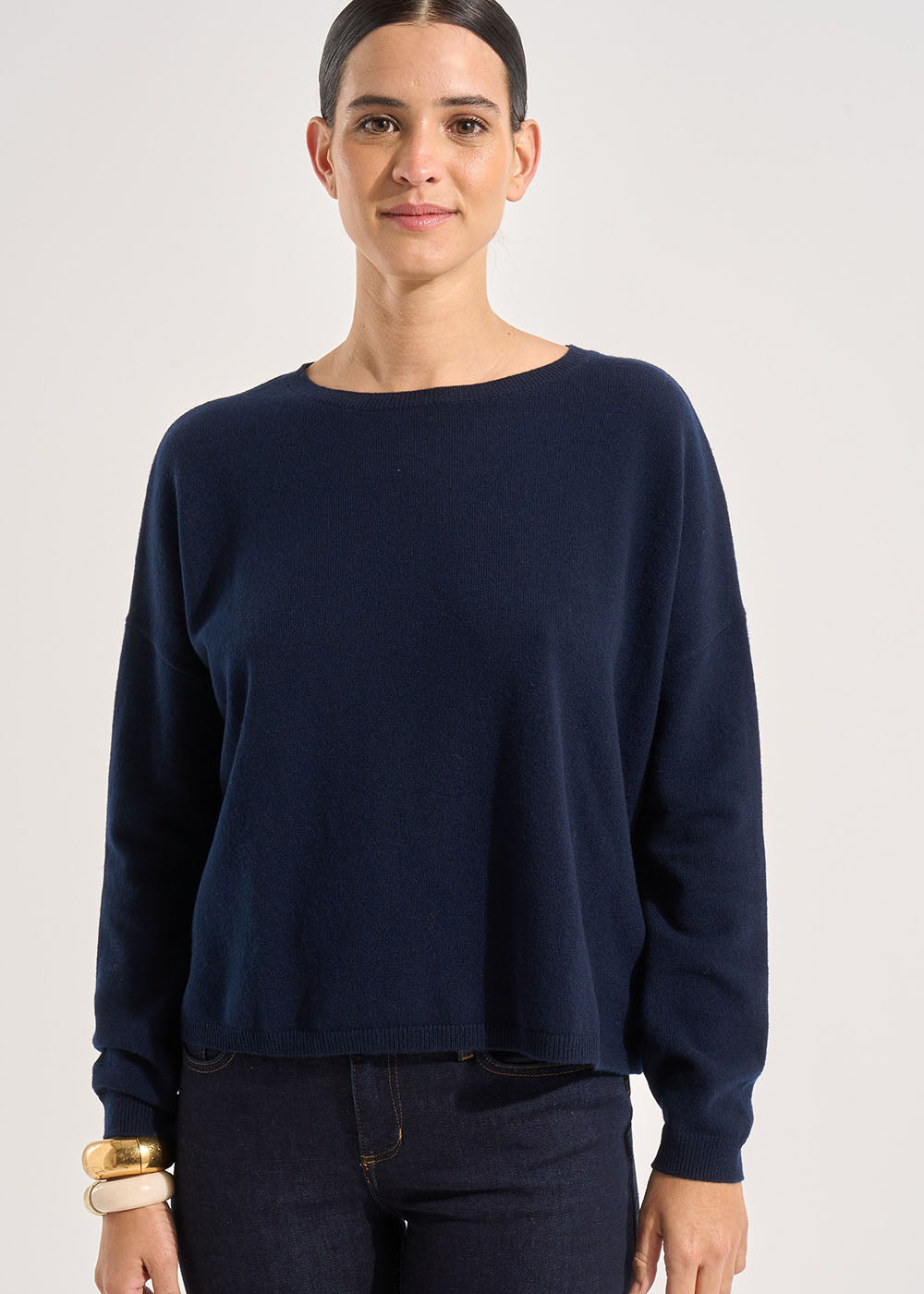 Pull col bateau 100% cachemire - Sud Express - 5 - Sud Express