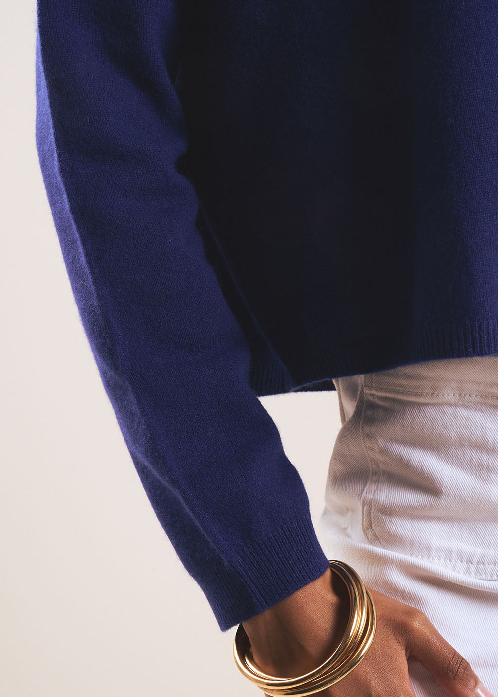 Pull col bateau 100% cachemire - Sud Express - 4 - Sud Express