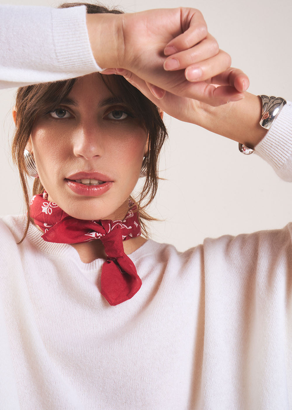 MONA Pull col bateau 100% cachemire - 2 - Sud Express - Sud Express