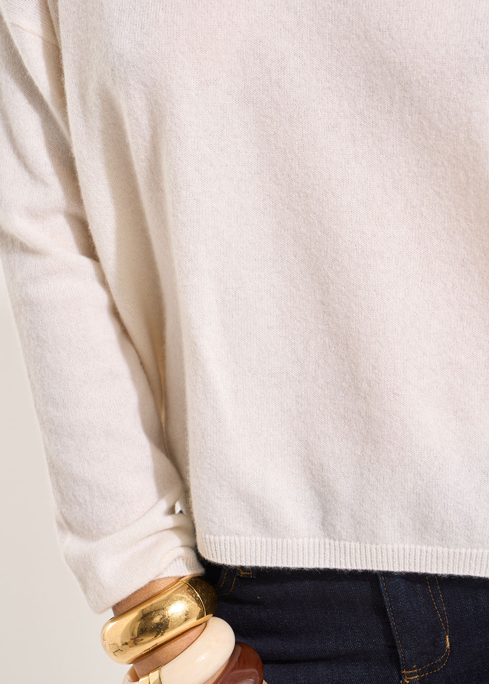 MONA Pull col bateau 100% cachemire - 4 - Sud Express - Sud Express