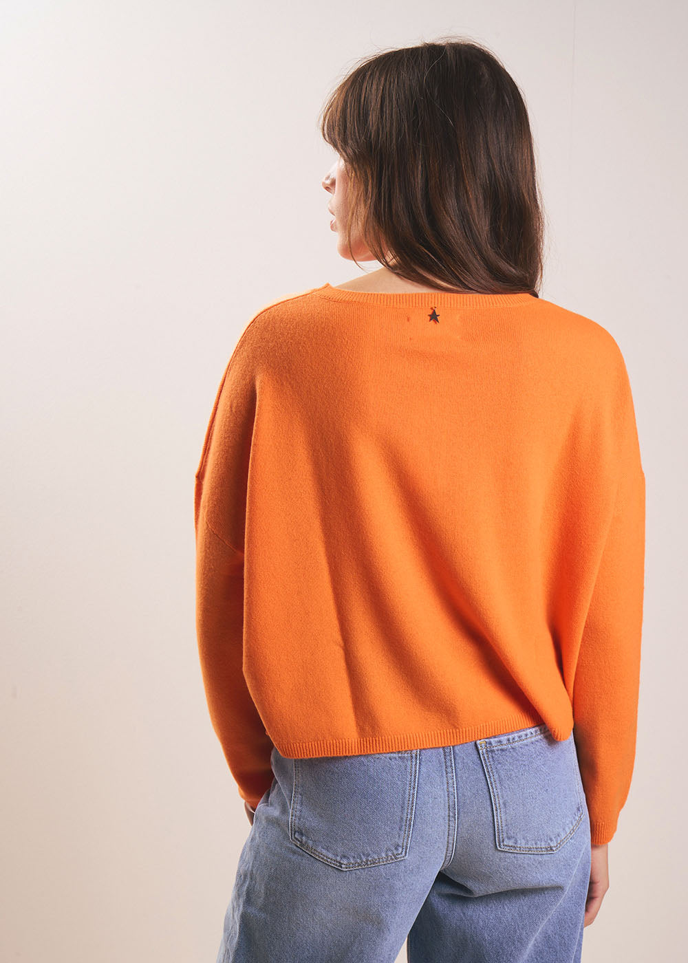 MONA Pull col bateau 100% cachemire - 3 - Sud Express - Sud Express