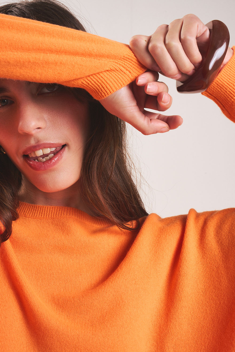 Pull col bateau 100% cachemire - Sud Express - 4 - Sud Express