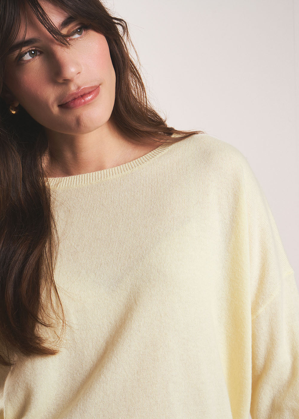 MONA Pull col bateau 100% cachemire - 2 - Sud Express - Sud Express