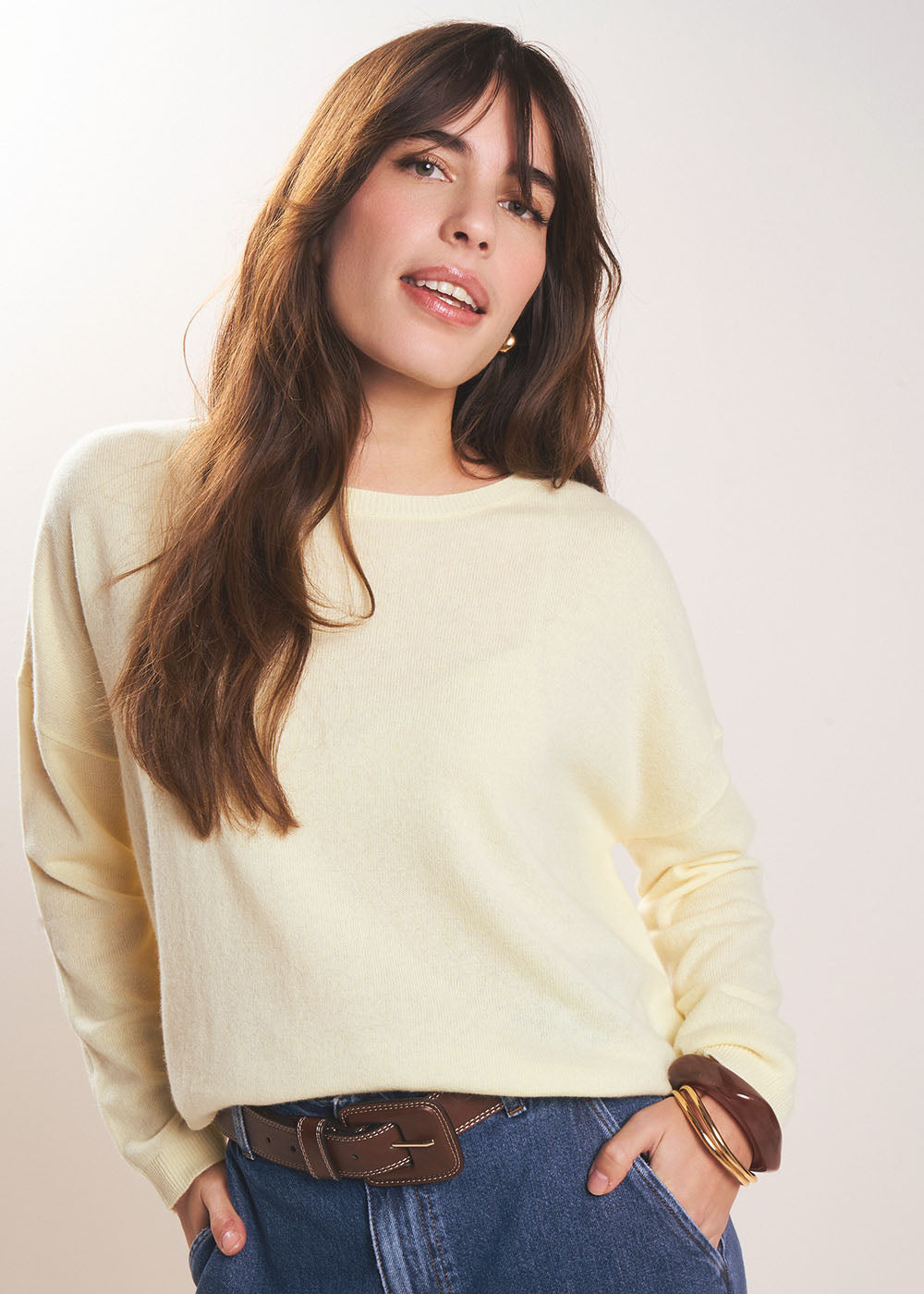 Pull col bateau 100% cachemire - Sud Express - 5 - Sud Express