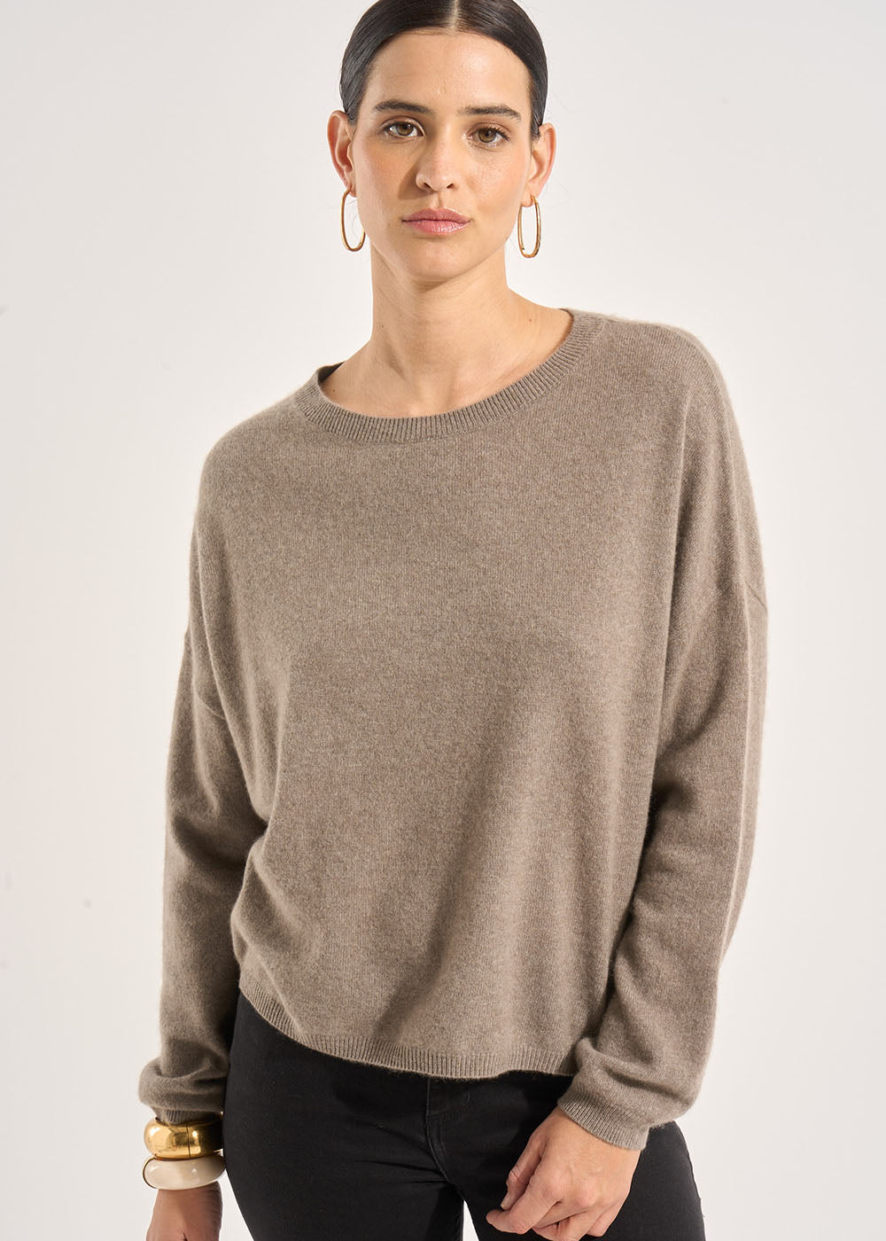 MONA Pull col bateau 100% cachemire - 1 - Sud Express - Sud Express