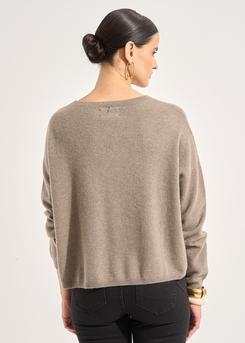 MONA Pull col bateau 100% cachemire - 3 - Sud Express - Sud Express