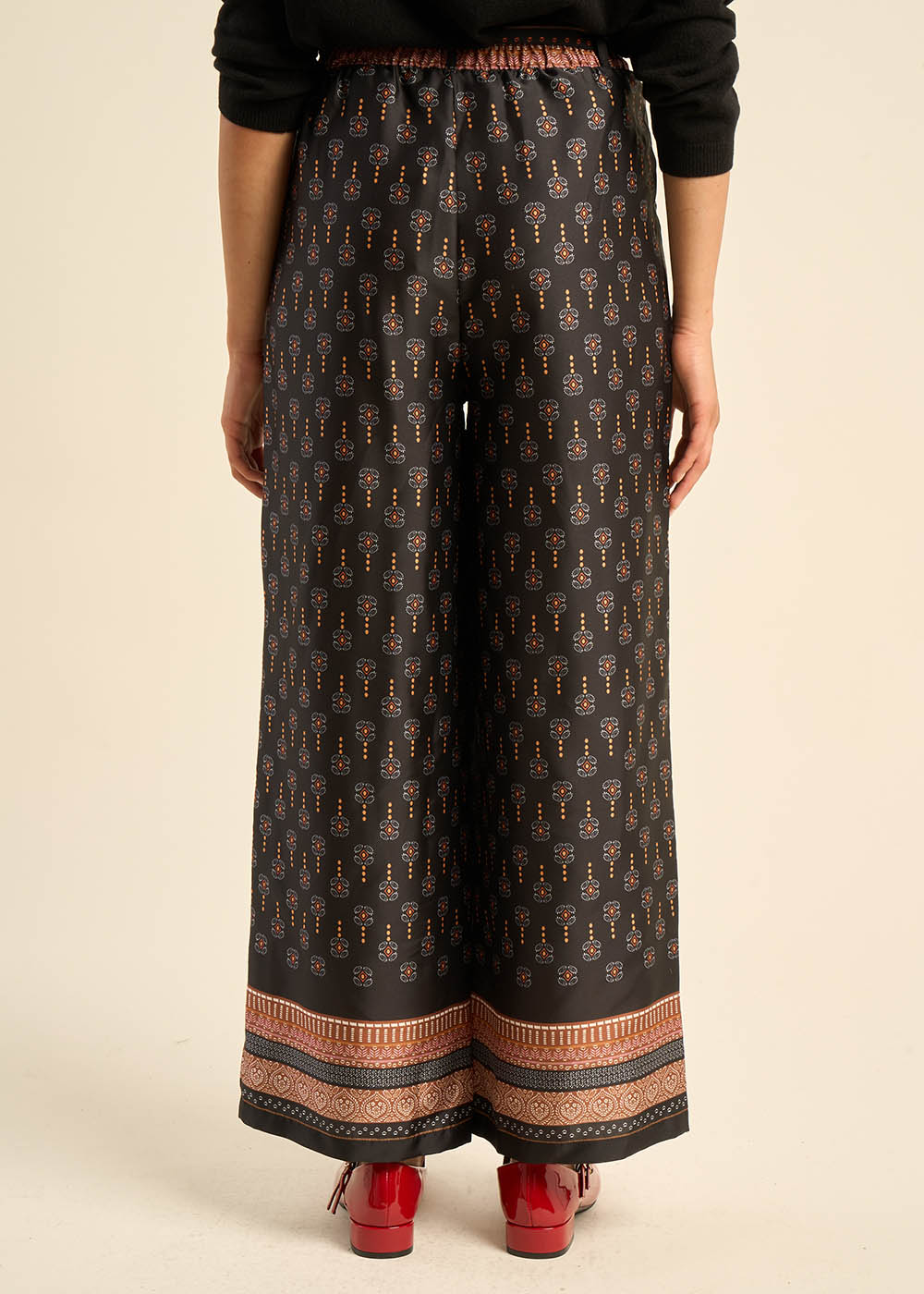 PATNA Pantalon large imprimé - 3 - Sud Express - Sud Express