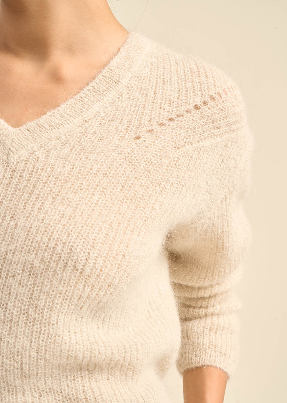 MANNAKOX Pull à col V - 4 - Sud Express - Sud Express