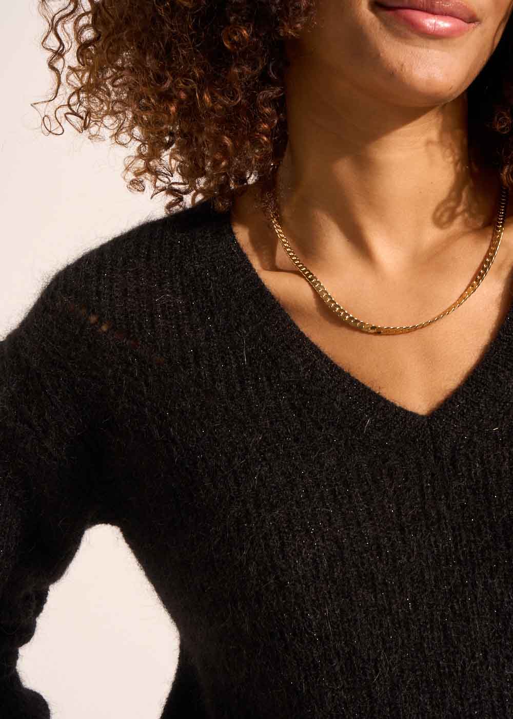 MANNAKOX Pull à col V - 2 - Sud Express - Sud Express