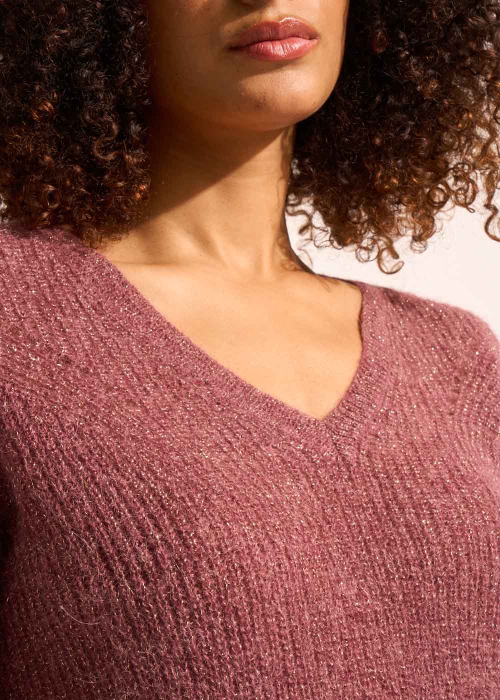 MANNAKOX Pull à col V - 2 - Sud Express - Sud Express