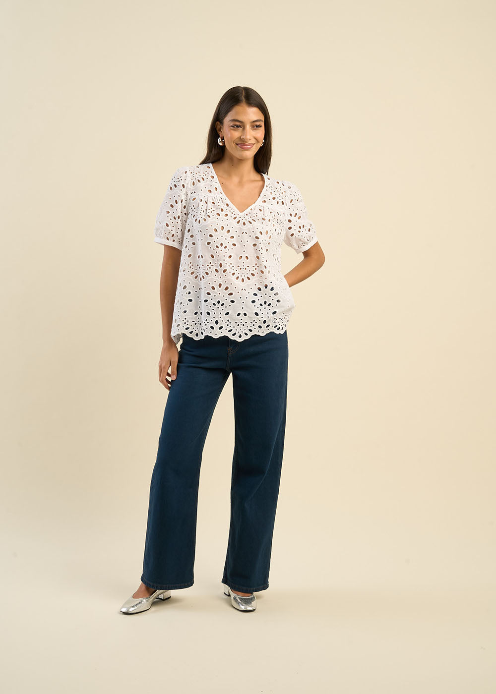 CARLA Jean large taille haute - 2 - Sud Express - Sud Express