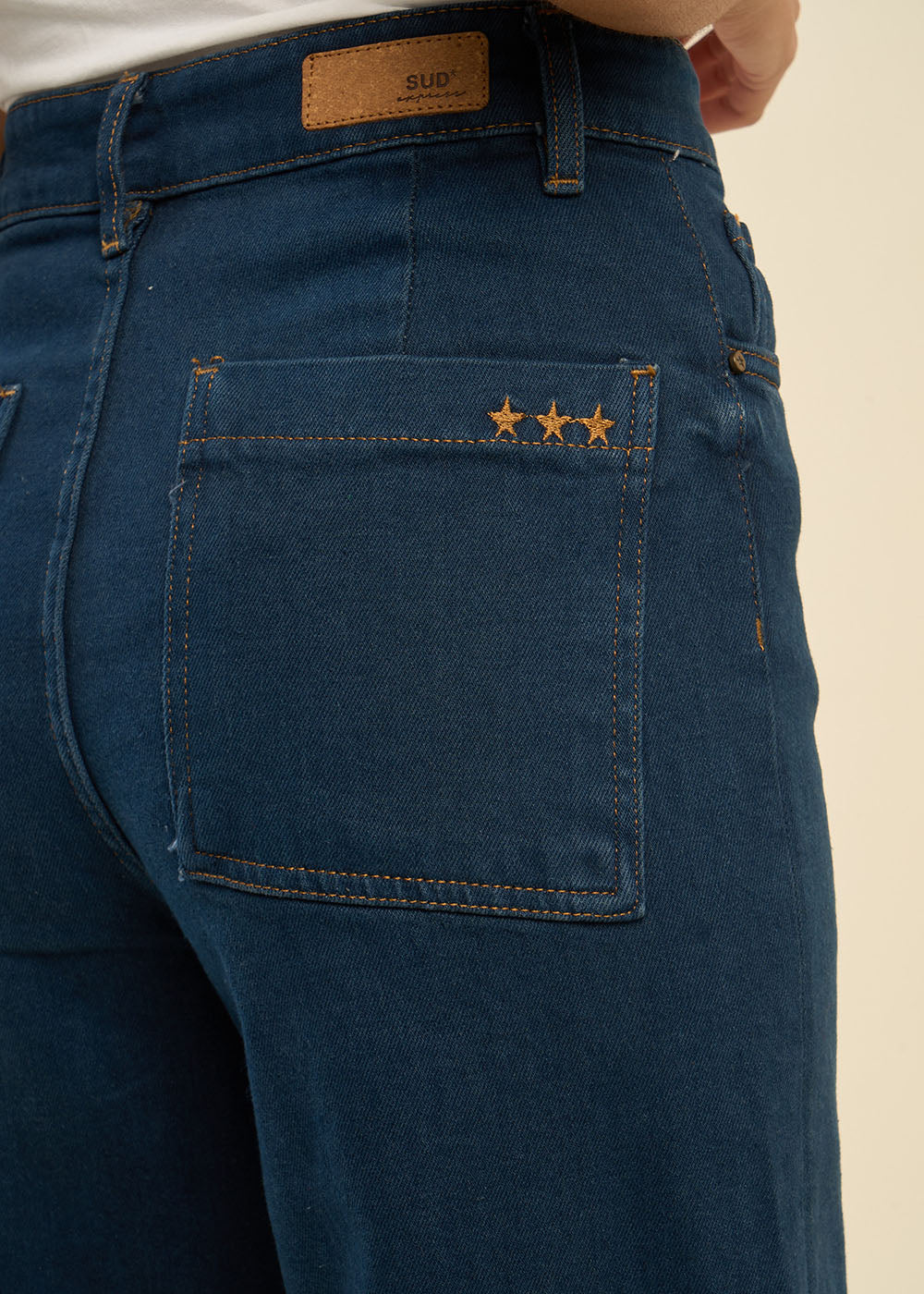 CARLA Jean large taille haute - 3 - Sud Express - Sud Express