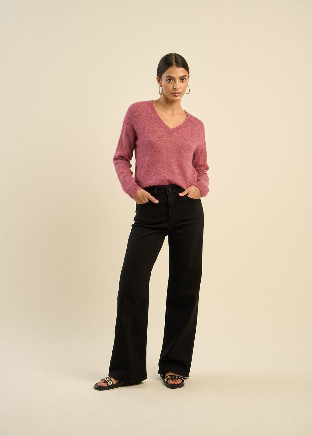 CARLA Jean large taille haute - 2 - Sud Express - Sud Express