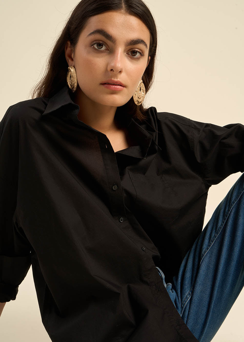 CELISE Chemise ample en coton - 2 - Sud Express - Sud Express