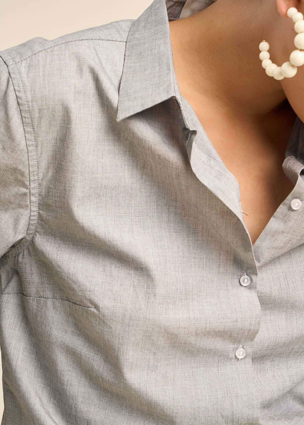 CORDOULA Chemise cintrée à manches longues - 2 - Sud Express - Sud Express