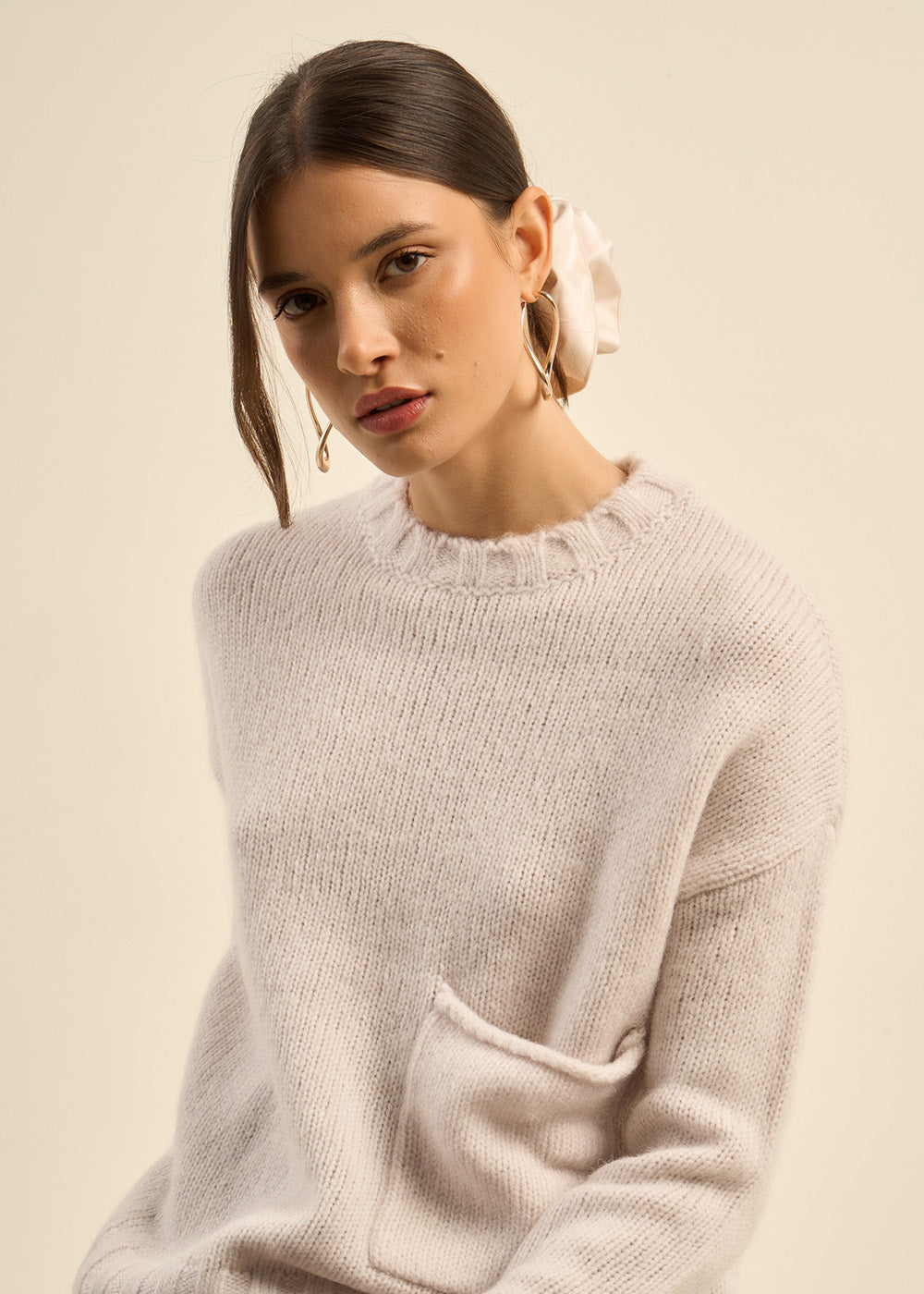 MALUCIA Pull col bateau et poche cousue - 2 - Sud Express - Sud Express