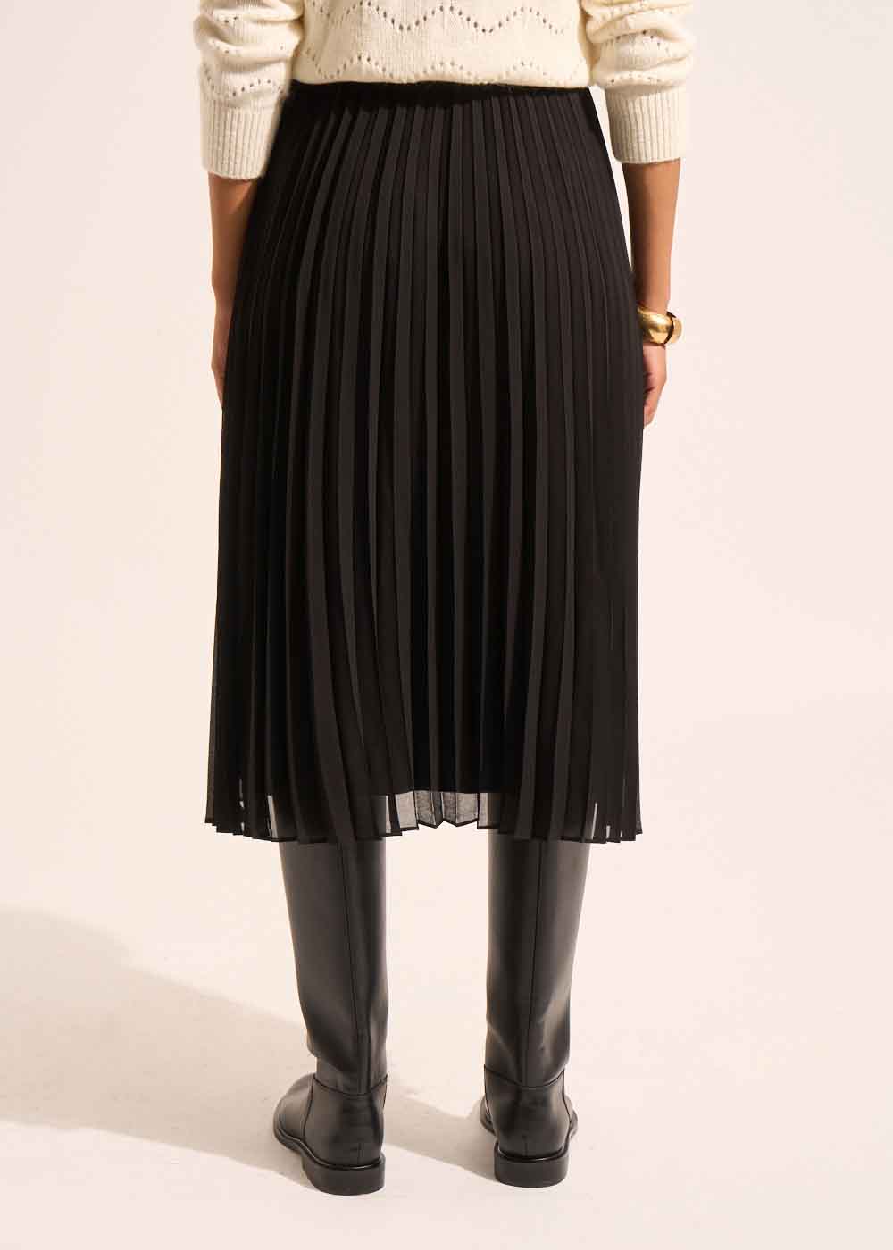 JASMA Jupe longue plissée - 3 - Sud Express - Sud Express