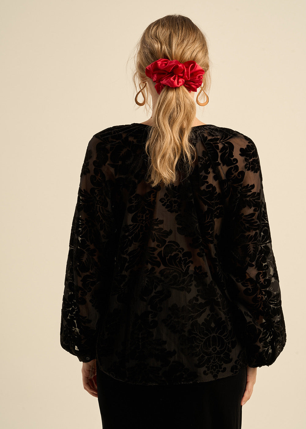 BATALA Blouse en velours - 3 - Sud Express - Sud Express