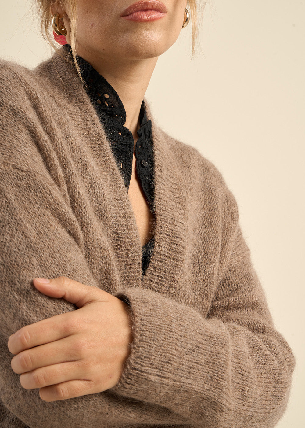 Gilet mi-long ouvert - Sud Express - 2 - Sud Express