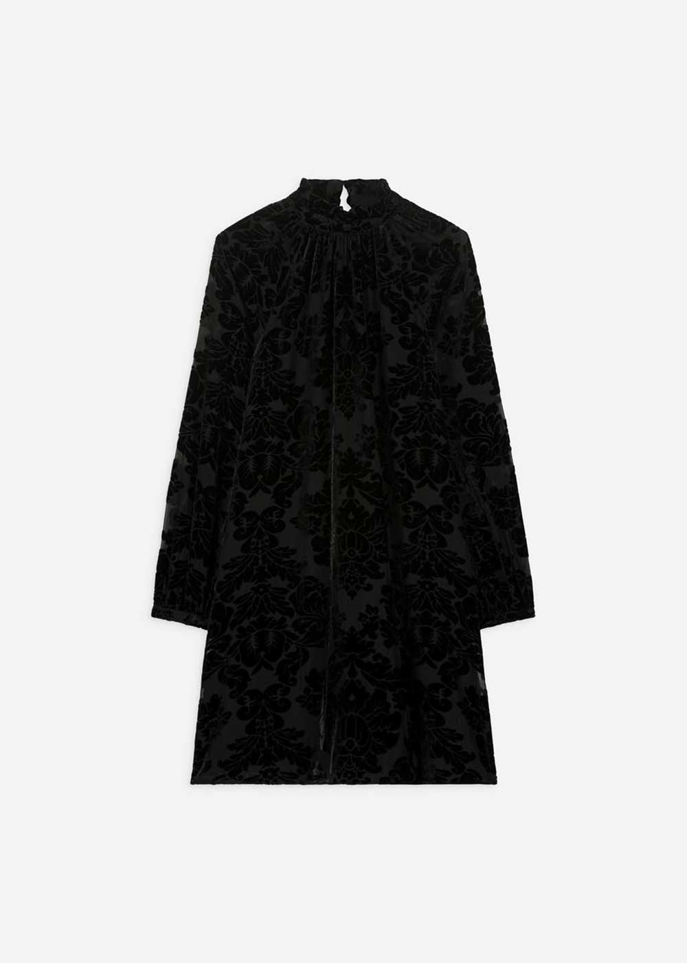 Robe courte en velours - Sud Express - 7 - Sud Express