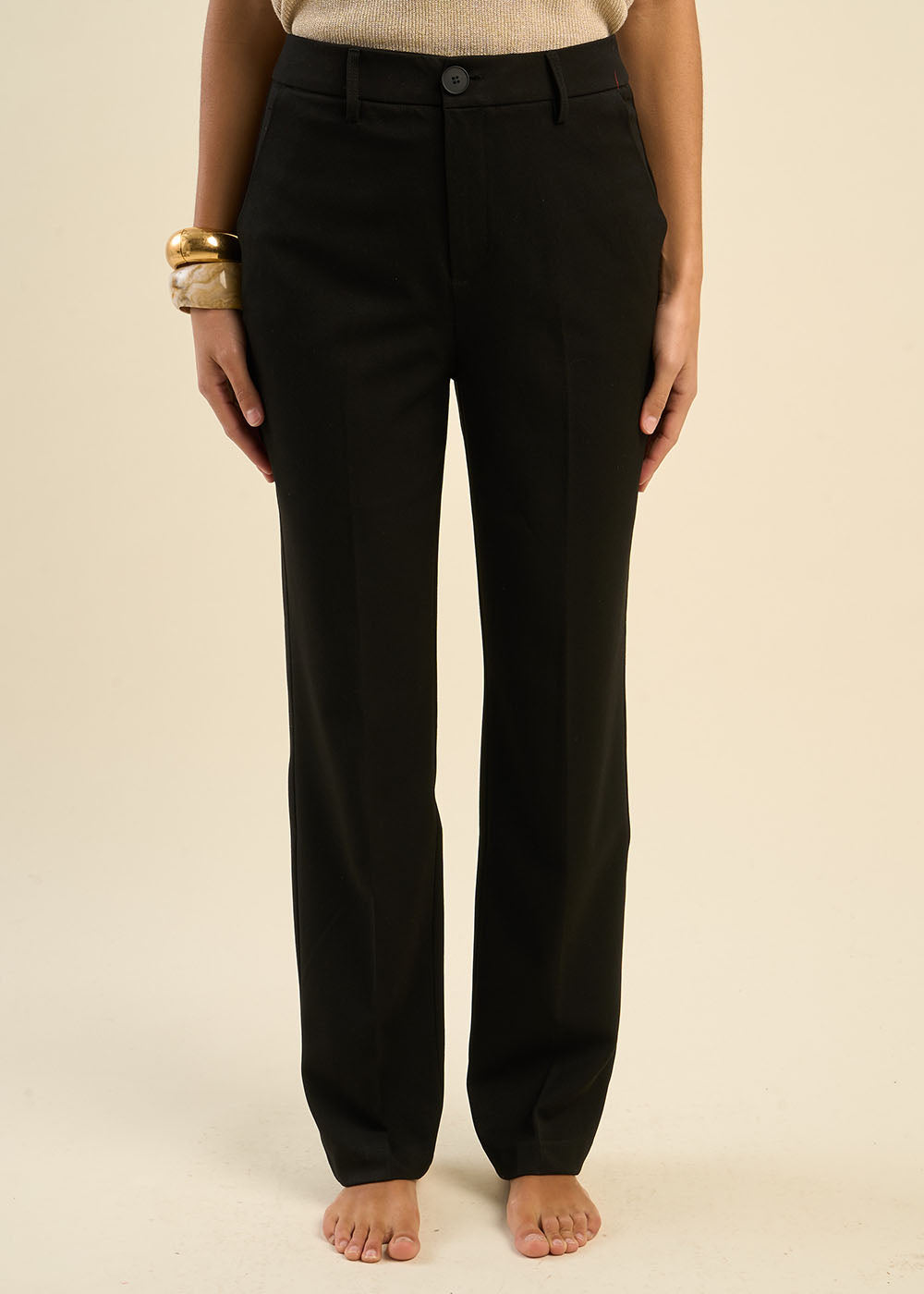 PEVA Pantalon de costume à taille haute - 3 - Sud Express - Sud Express