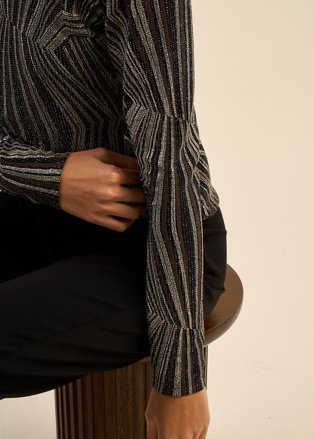 TASBY Top élégant à col rond - 4 - Sud Express - Sud Express