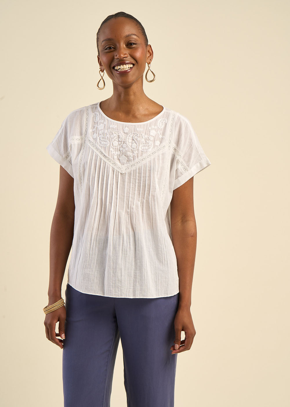 Pantalon en lyocell - Sud Express - 5 - Sud Express