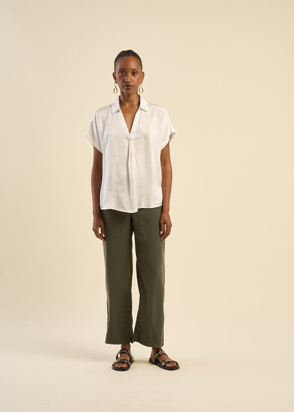 Pantalon en lyocell - Sud Express - 1 - Sud Express