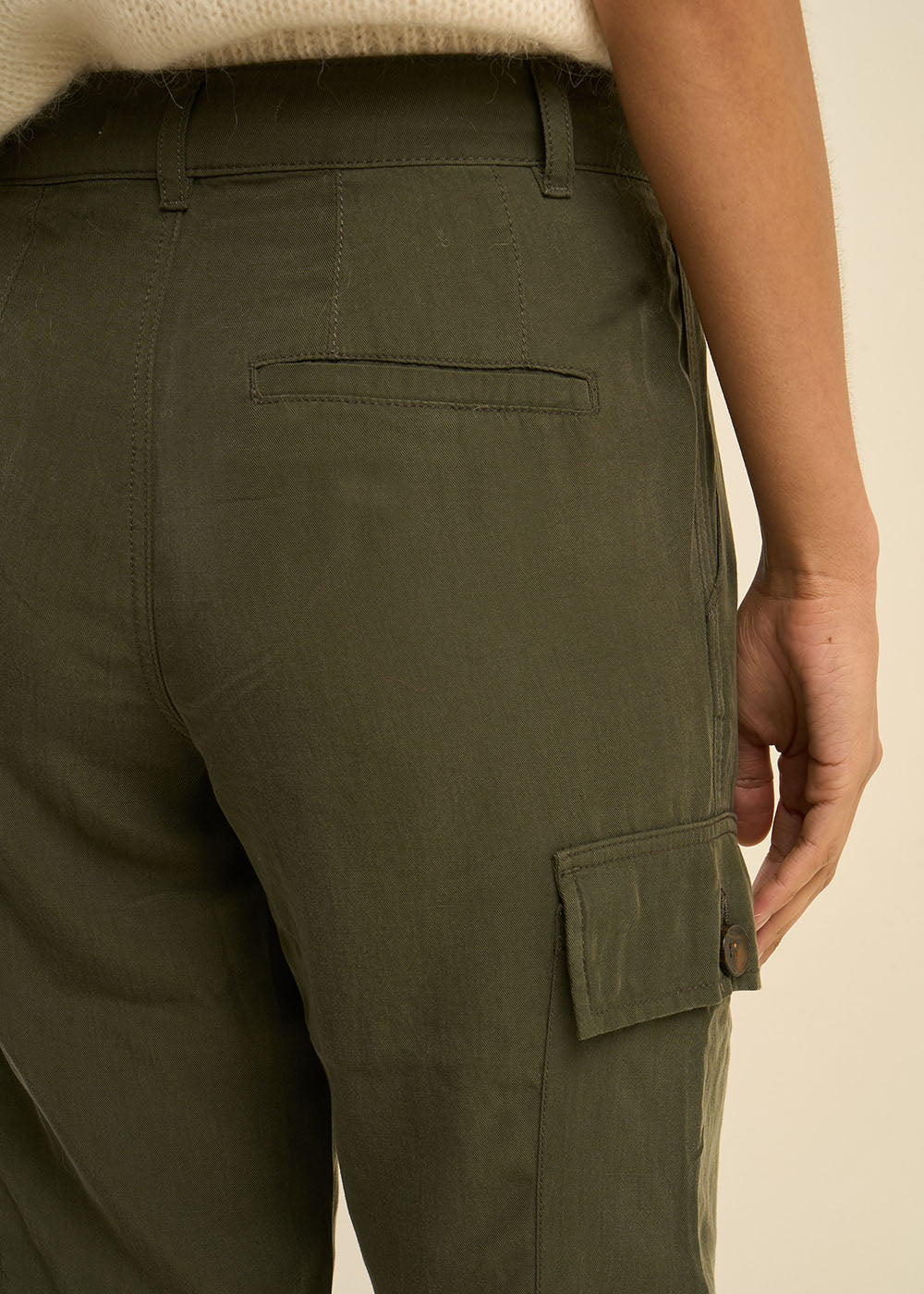 Pantalon cargo coupe droite - Sud Express - 2 - Sud Express