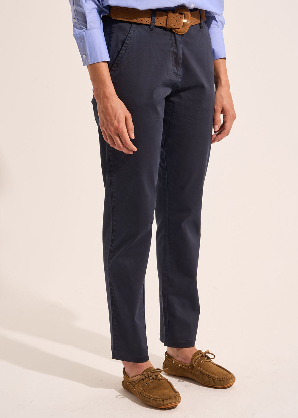 Pantalon chino taille basse - Sud Express - 6 - Sud Express